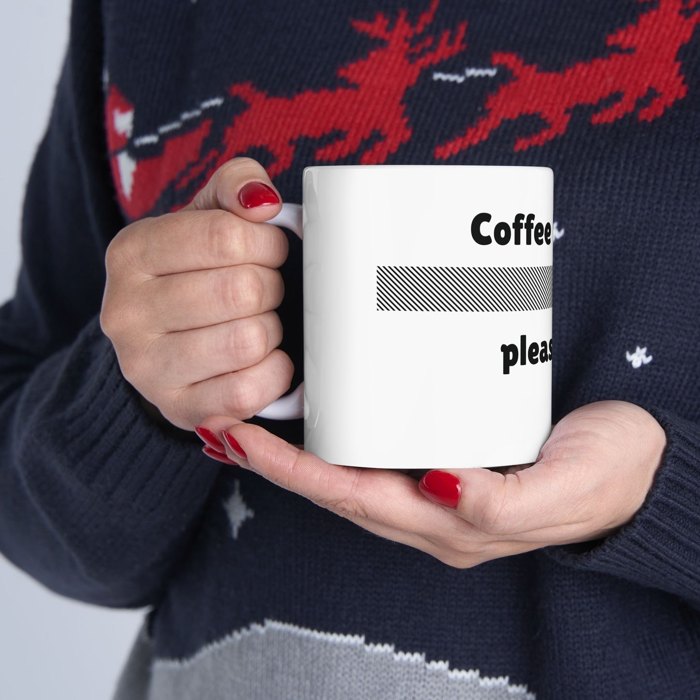 Coffee loading please wait Ceramic Mug,coffee mug,gift mug 11oz