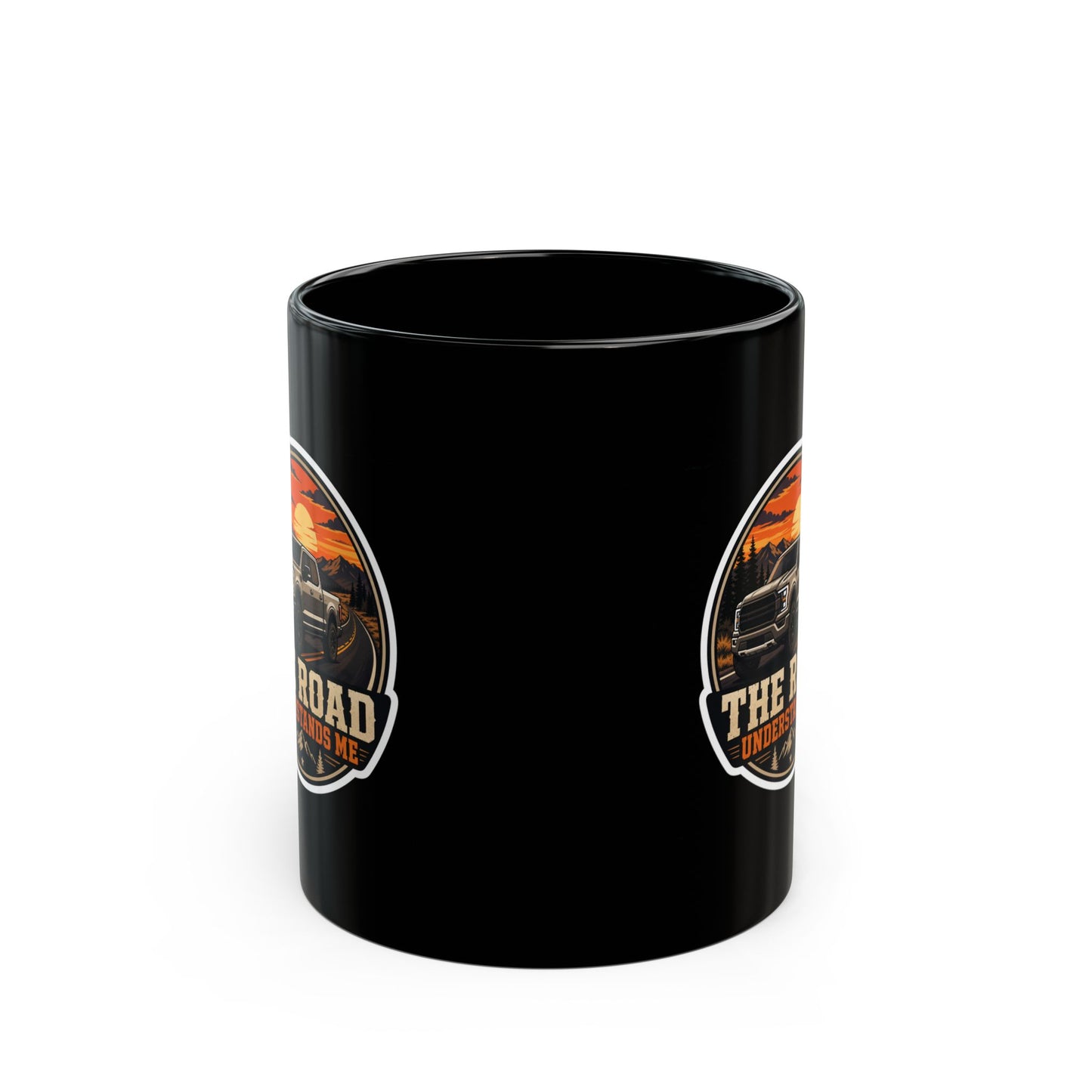 The Road Understands Me Mug | Car Enthusiast Gift | Driving Lover Coffee Mug Black Mug 11oz